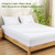 PHF 100% Rayon Derived from Bamboo Fitted Sheet Twin Size