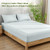 PHF 100% Rayon Derived from Bamboo Fitted Sheet Queen Size