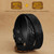 leather Kids Cowboy Belt for Boy with Removable Buckle