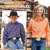 1.1" Embossed Genuine leather Kids Cowboy Belt for Boy with Removable
