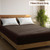 PHF Ultra Soft Velvet Fitted Sheet King Size