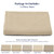 PHF 100% Cotton Waffle Body Pillowcase with Zipper