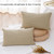 PHF 100% Cotton Waffle Weave Lumbar Pillow Cover 12" x 20", No Filling