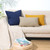 PHF 100% Cotton Waffle Weave Lumbar Pillow Cover 12" x 20", No Filling