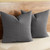 PHF 100% Cotton Waffle Weave Throw Pillow Cover, 24" x 24", No Filling