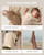 100% Muslin Organic Cotton Baby Bath Towel with Hood for Babies, Infant, Toddler