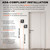 Exam Room ADA Braille Sign 3, Room Numbers for Office Doors