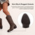 Western Cowgirl Round Toe Mid Calf Boots for Women