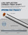 Professional Low Deflection Pool Cue with Pro Taper Shaft, 12.5mm