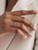Heart Ring Tiny Heart Wedding Band Rings for Women Size 4-12