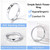 High Polish Plain Dome Tarnish Resistant Wedding Rings Size 4-12