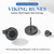Onyx Earrings For Men Women with Gift Box-Black/Silver