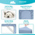Deep Pocket King Sheets - Hotel Luxury - Shrinkage & Fade Resistant