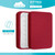 Hotel Luxury - Oeko-Tex Certified Sheets - 1 Fitted Sheet Only (Burgundy)