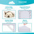 Hotel Luxury, Oeko-Tex Certified, Soft & Durable (White, Full)