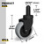 Castors Compatible with Rubbermaid Models 7570-L2, 7571,7580,7581,758
