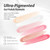 Polish Set Salon-Grade UV Nail Art Manicure DIY Salon Home - Peachy Pink