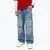 Boys Cargo Jeans, Mid Rise Elastic Waist Multi-Pockets Denim Pants