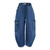 Boys Cargo Jeans, Mid Rise Elastic Waist Multi-Pockets Denim Pants