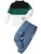 Boy Clothes Color Block Sweater Jeans Boys Outifts Set