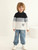Boy Clothes Color Block Sweater Jeans