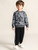 mksodopy Boy Clothes Dinosaur Print Sweatshirt Jogging Pants