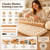 Portable Hand Weaving Loom Kit for Beginners, DIY Yarn Craft Tool