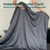 Vesta Washable Silk Cooling Blanket, Lightweight Comforter for Hot Sleepers