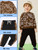 Boy Clothes Dinosaur Print Sweatshirt Jogging Pants Boys Outifts