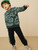 mksodopy Boy Clothes Dinosaur Print Sweatshirt Jogging Pants