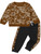 mksodopy Boy Clothes Dinosaur Print Sweatshirt Jogging Pants Boys Outifts