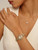 Simulated Diamond Quartz Iced Out Round