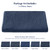 PHF 100% Cotton Waffle Body Pillowcase with Zipper