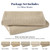 PHF 100% Cotton Waffle Pillow Shams King Size, 2 Pack 20" x 36"