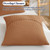 PHF 100% Cotton Waffle Weave Euro Shams 26" x 26"