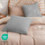 PHF 100% Cotton Waffle Weave Throw Pillow Cover