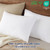 PHF 100% Cotton Waffle Pillow Shams Standard Size