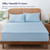 PHF Cooling Fitted Sheet Set Queen Size for Hot Sleepers
