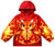 Boys Windbreaker Jacket Lightweight Hooded Mesh Lined Zip Up