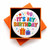 Birthday Party Button Pin For Celebrant: One 2.3 Inch Badge In Gift Box