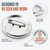 Hard of Hearing Communication Button Pin: 2.3 Inch Metal Badge