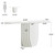Tribesigns Modern White Console Table, 63 inch Wooden Entryway Sofa Table