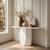 Tribesigns Modern White Console Table, 63 inch Wooden Entryway Sofa Table