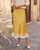 VividMosaic Lace Trim Satin Midi Skirt