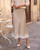 VividMosaic Lace Trim Satin Midi Skirt