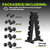 Ergonomic Knurled Handle, Home Gym Equipment