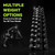 Ergonomic Knurled Handle, Home Gym Equipment