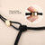 Women Skinny Tie Leather Waist Belt for Dress