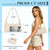 Straw Purse Boho Woven Shoulder Bag Crochet Purse Vacation Tote