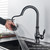 Black Pull Out Sensor Kitchen Faucet Sensitive Touch Control Faucet Mixer For Kitchen Touch Sensor Kitchen Mixer Tap